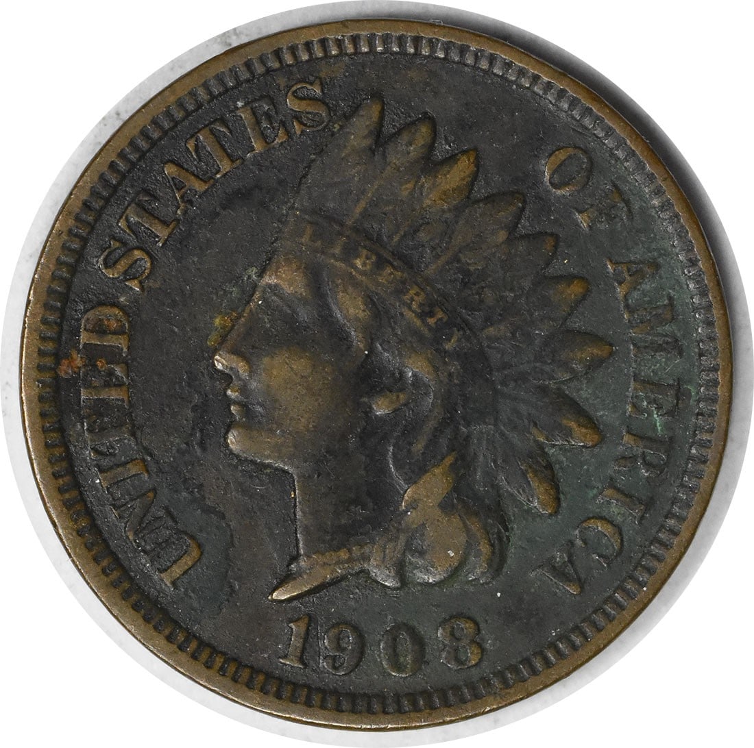 Uncertified 1908-S Indian Cent F (1 of 2)