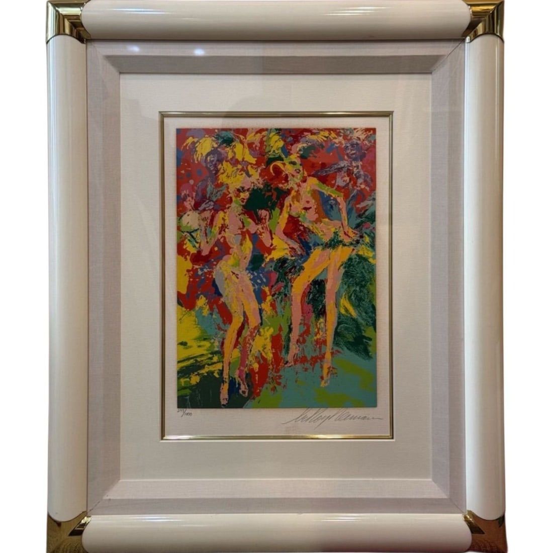 Art Leroy Neiman Passistas Hand-Signed Serigraph 299/ 1000 Samba Dancers Pop (1 of 11)