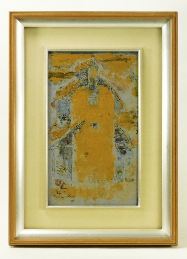 Paris Constantin Terechkovitch Church Oil Painting M6 Signed Ecole de (1 of 8)