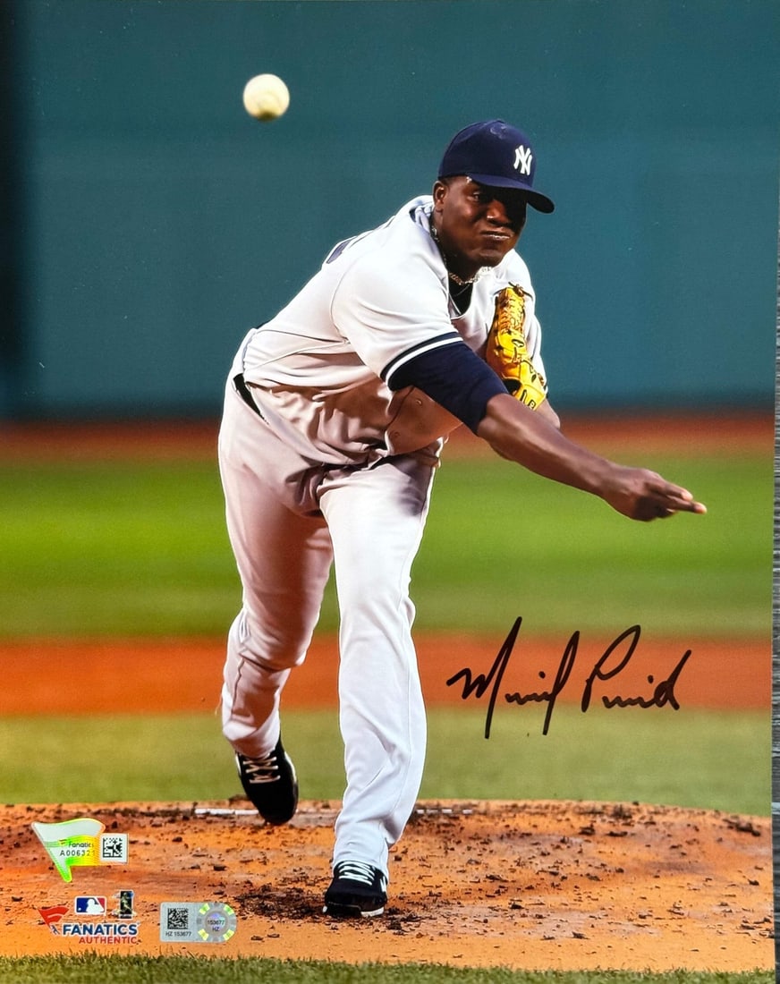 MLB) Michael Pineda Autographed Yankees 8x10 Photo (Fanatics/ (1 of 1)