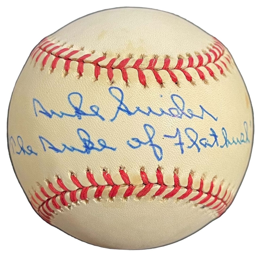 Basebal Duke Snider The Duke of Flatbush Signed Jackie Robinson 50th Anniversary (1 of 2)