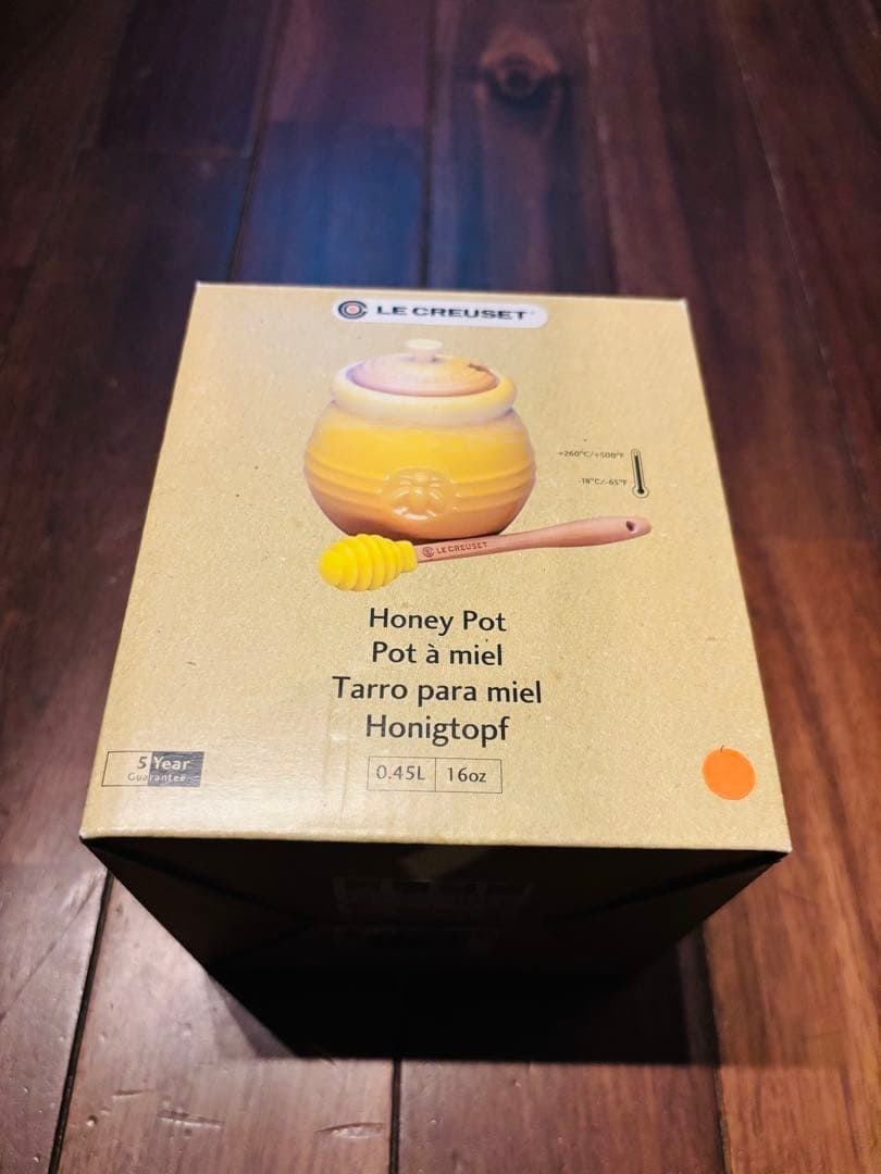 Kitchen Le Creuset Honey Pot Yellow Stoneware Silicone Spreader Set Mint (1 of 2)