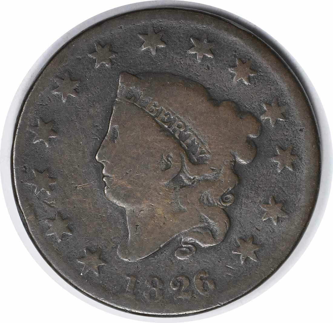 Uncertified 1826/ 5 Large Cent G (1 of 2)