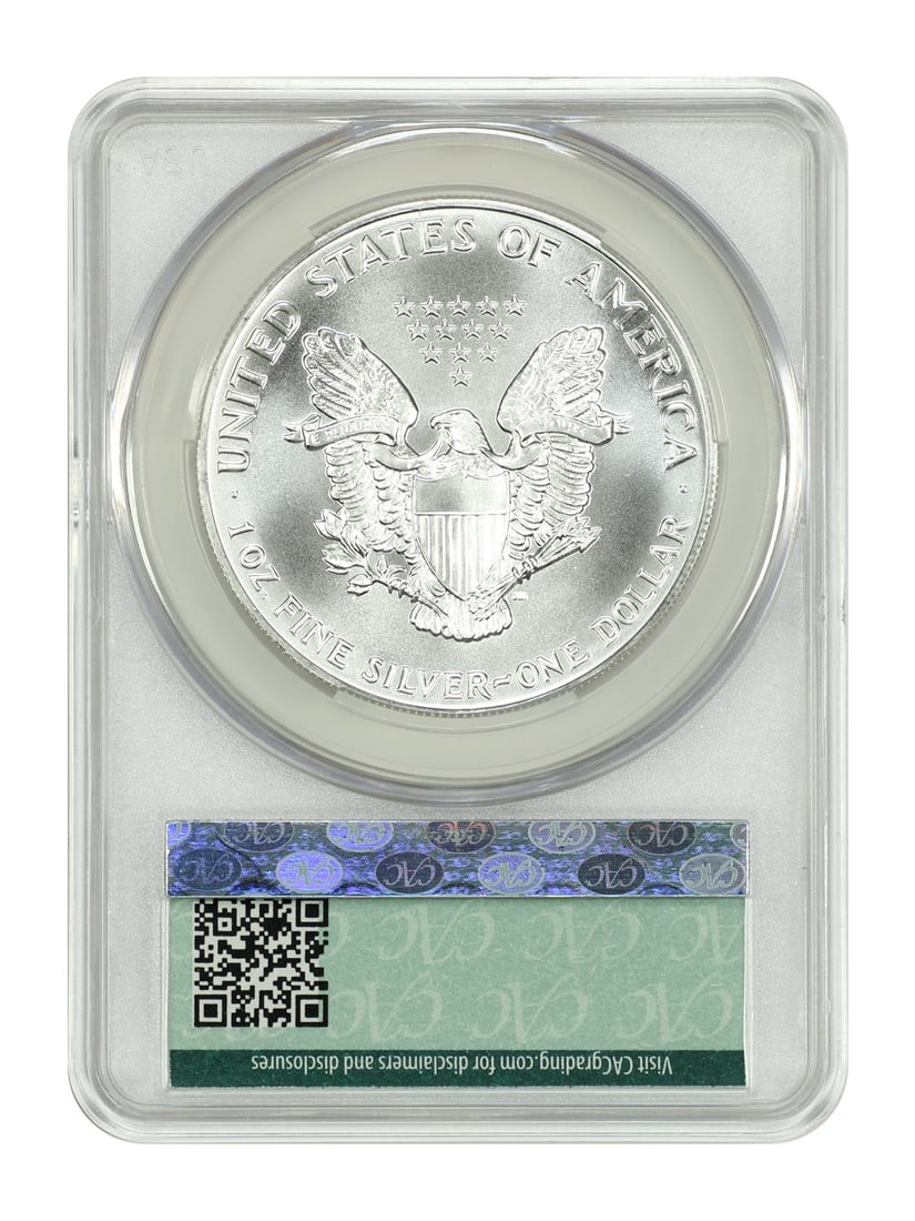 Silver Eagles - 1991 $1 Silver Eagle CACG MS69 - 2