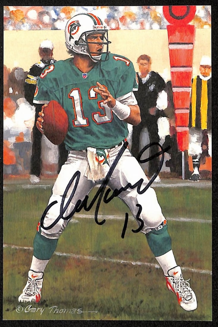 194729 Dan Marino HOF Signed/ Auto 2005 Goal Line Art GLAC Postcard Dolphins PSA: 194729 Dan Marino HOF Signed/ Auto 2005 Goal Line Art GLAC Postcard Dolphins PSA This listing features 194729 Dan Marino HOF Signed/ Auto 2005 Goal Line Art GLAC Postcard Dolphins PSA. Item specifics