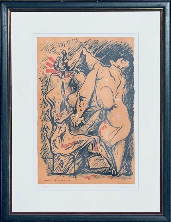 Box Andre Masson Lithograph Nude Signed Numbered France 49.5x32cm Framed w/: Box Andre Masson Lithograph Nude Signed Numbered France 49.5x32cm Framed w/ This listing features Box Andre Masson Lithograph Nude Signed Numbered France 49.5x32cm Framed w/. Item specifics are provid