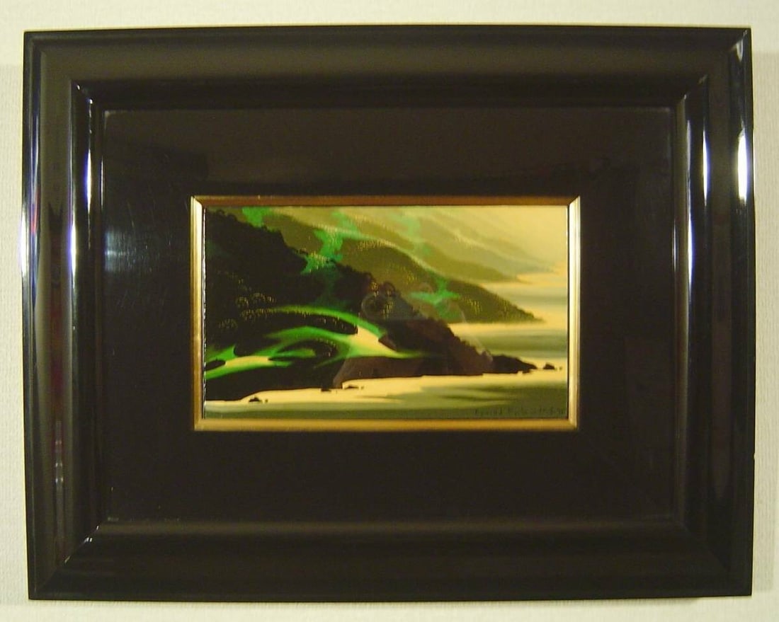 Framed Rare Eyvind Earle Original Painting Acrylic on board Hand Signed (1 of 8)