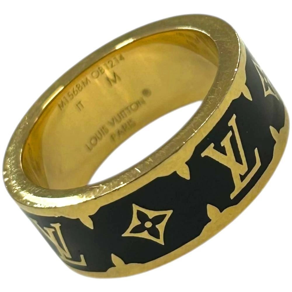 Gold color - Louis Vuitton M1568 Flight Mode Nanogram Ring US6.5-7 M size Black: Gold color - Louis Vuitton M1568 Flight Mode Nanogram Ring US6.5-7 M size Black This listing features Gold color - Louis Vuitton M1568 Flight Mode Nanogram Ring US6.5-7 M size Black. Item specifics ar