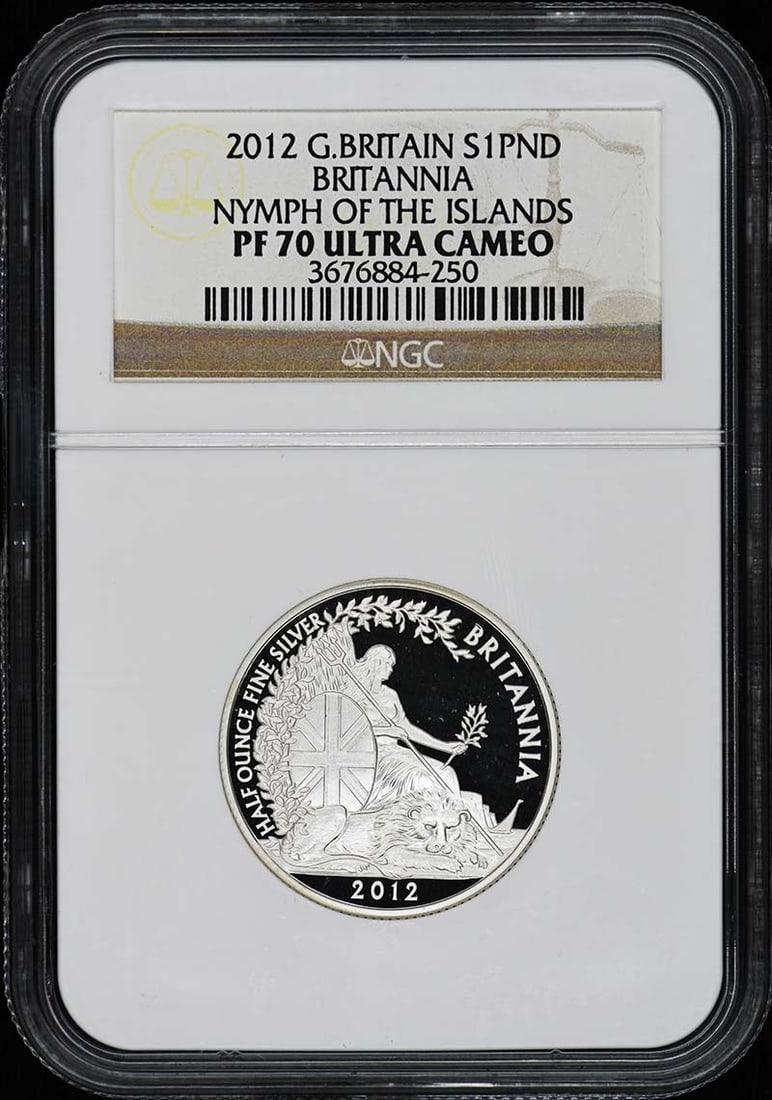 PR70DCAM 2012 G.BRITAIN BRITANNIA S1PND NGC (1 of 1)