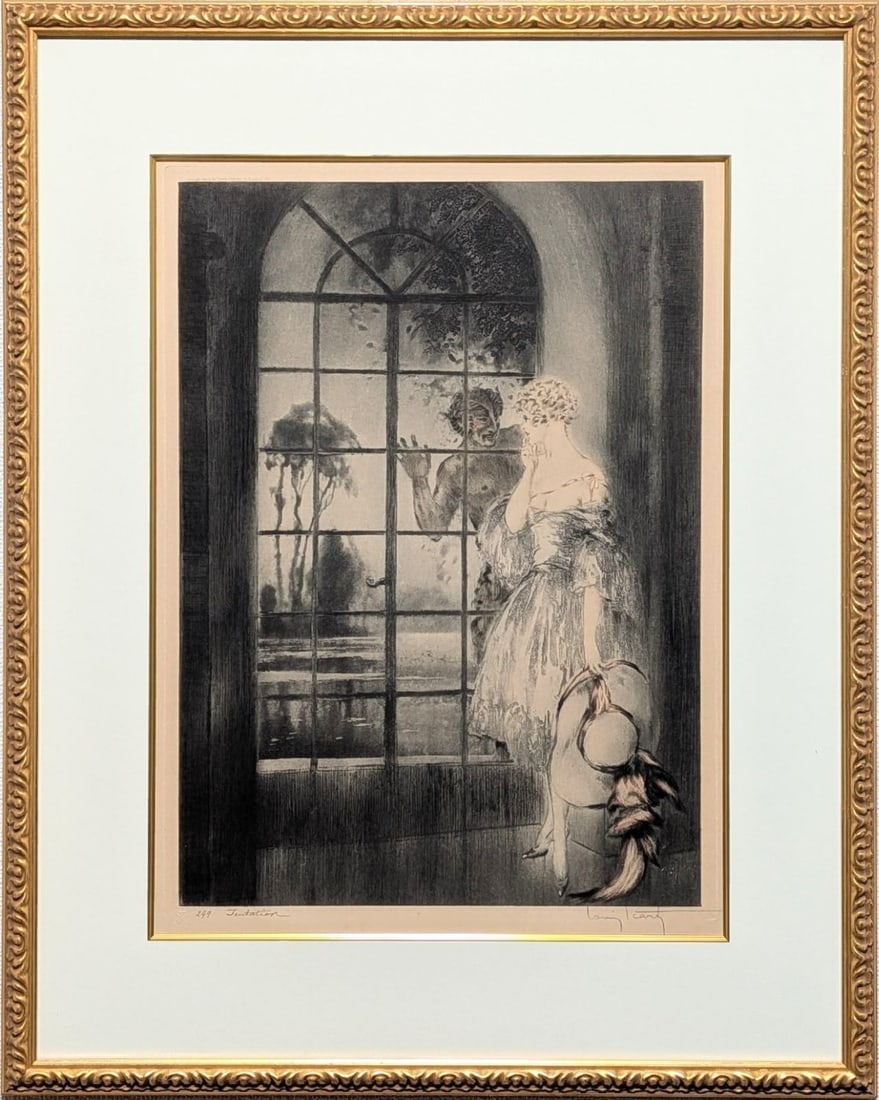 266 Louis Icart The Devil's Hand of Temptation Etching 1926 Signed Raisonn No.: 266 Louis Icart The Devil's Hand of Temptation Etching 1926 Signed Raisonn No. This listing features 266 Louis Icart The Devil's Hand of Temptation Etching 1926 Signed Raisonn No.. Item specifics are