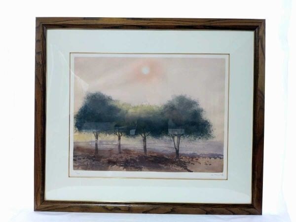 Atelier17 Kaiko Moti Afternoon in le-de-France Signed Color Etching Ltd 200 (1 of 10)