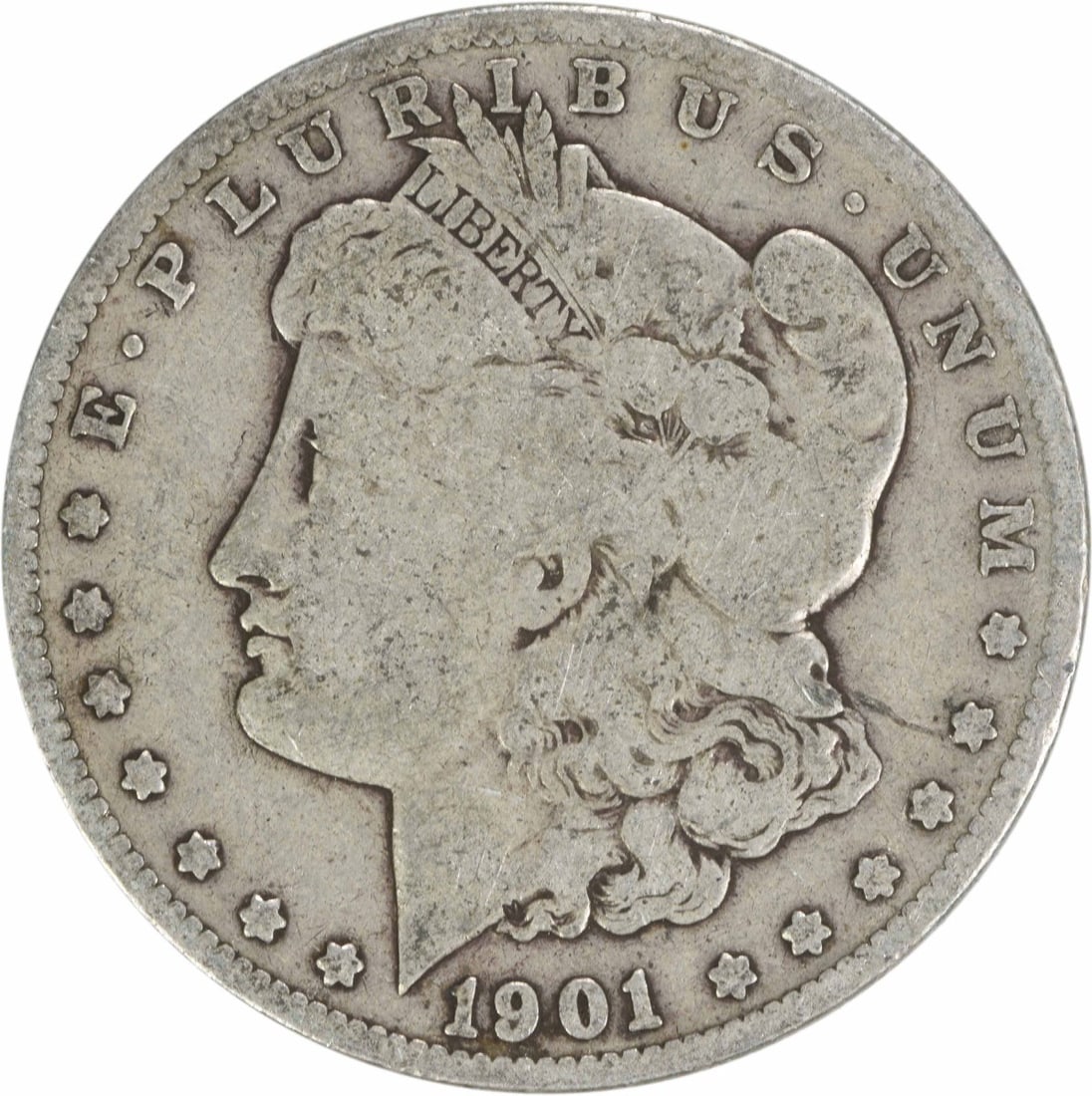 Uncertified 1901-S Morgan Silver Dollar VG: Uncertified 1901-S Morgan Silver Dollar VG This listing features Uncertified 1901-S Morgan Silver Dollar VG. Item specifics are provided below. Item Specifics: Country Of Origin: United States Certifi