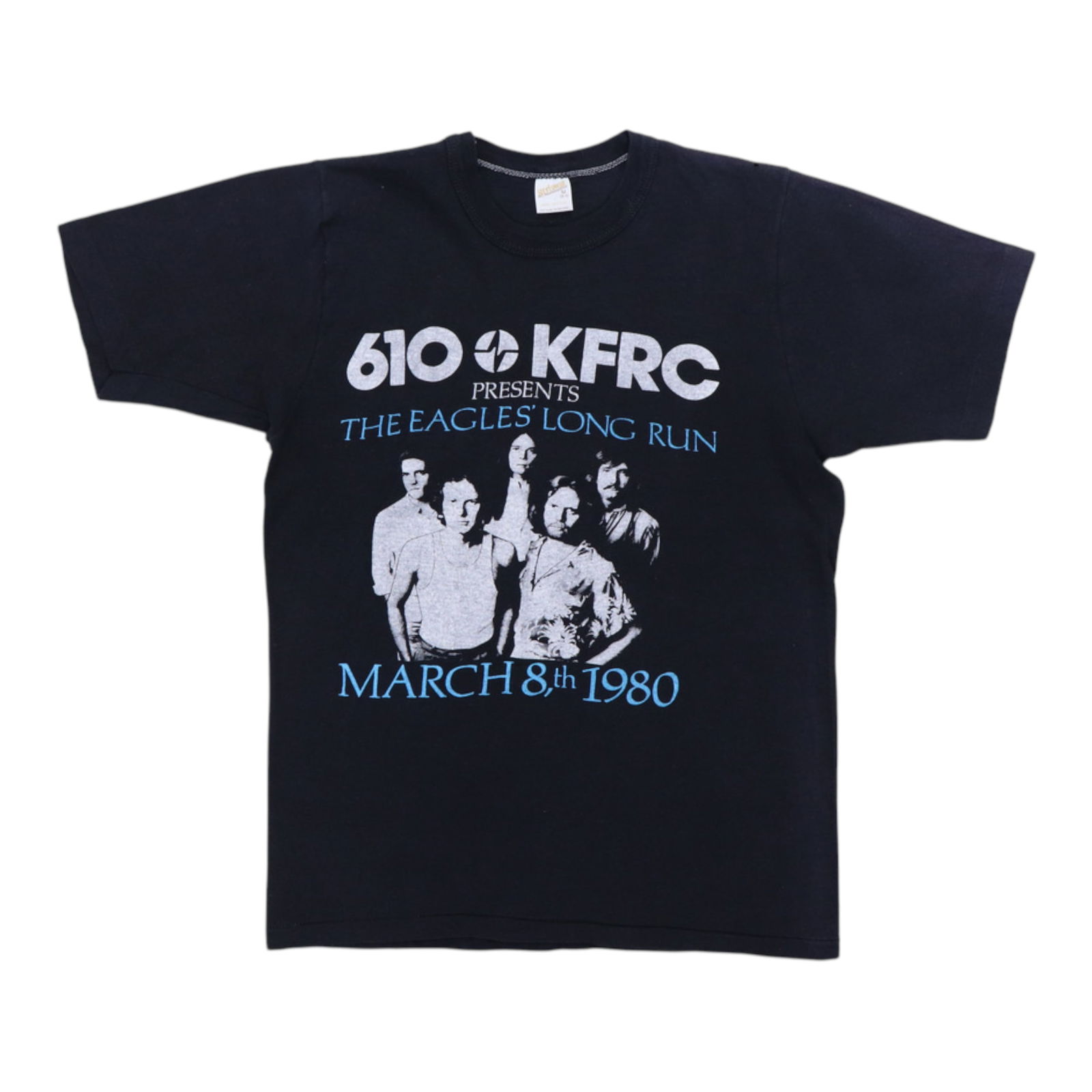 Shirt 1980 Eagles Long Run Tour: Shirt 1980 Eagles Long Run Tour This listing features Shirt 1980 Eagles Long Run Tour. Item specifics are provided below. Item Specifics: Size: Medium Tag Size: Medium Material: 100% Cotton Color: Bla