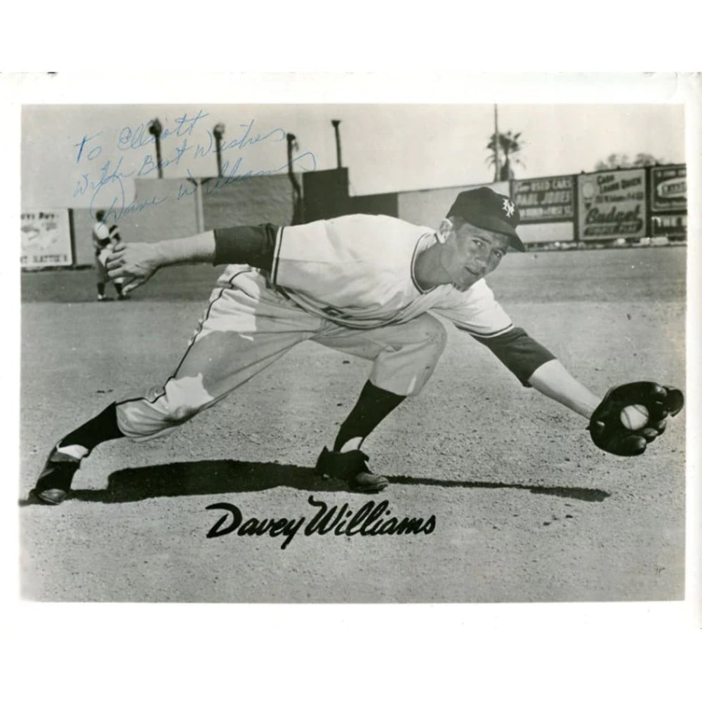 Photo Davey Williams Autographed/ Signed 8x10 (1 of 1)