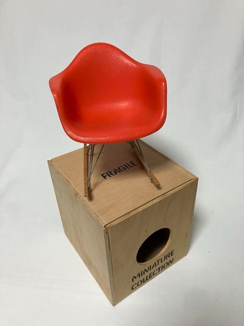 Collectible Vitra Design Museum Miniature Collection RAR Chair Red With Box: Collectible Vitra Design Museum Miniature Collection RAR Chair Red With Box This listing features Collectible Vitra Design Museum Miniature Collection RAR Chair Red With Box. Item specifics are
