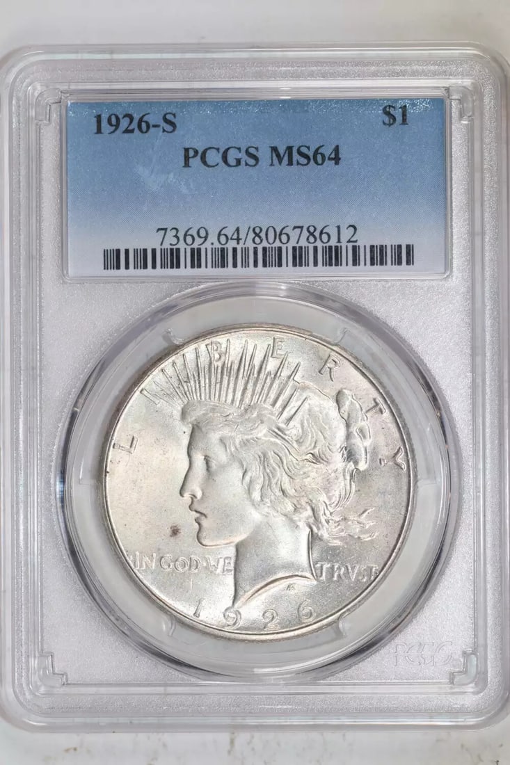 MS64 1926-S PEACE DOLLAR PCGS (1 of 2)