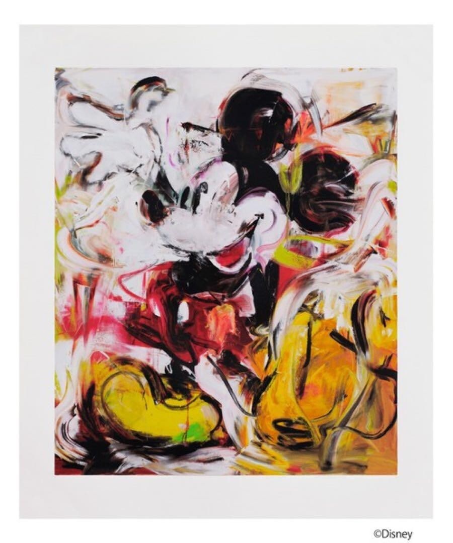 Art Yukimasa Ida Original Serigraph Silk Screen "Only Time Will Tell" Mickey (1 of 6)