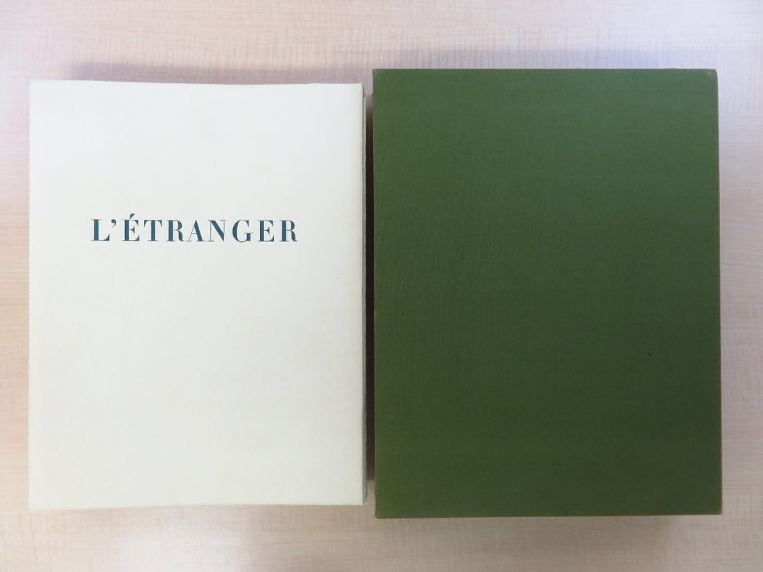 ED150 1966 L'etranger by Albert Camus Painted by SADEQUAIN Very Rare book: ED150 1966 L'etranger by Albert Camus Painted by SADEQUAIN Very Rare book This listing features ED150 1966 L'etranger by Albert Camus Painted by SADEQUAIN Very Rare book. Item specifics are provided b