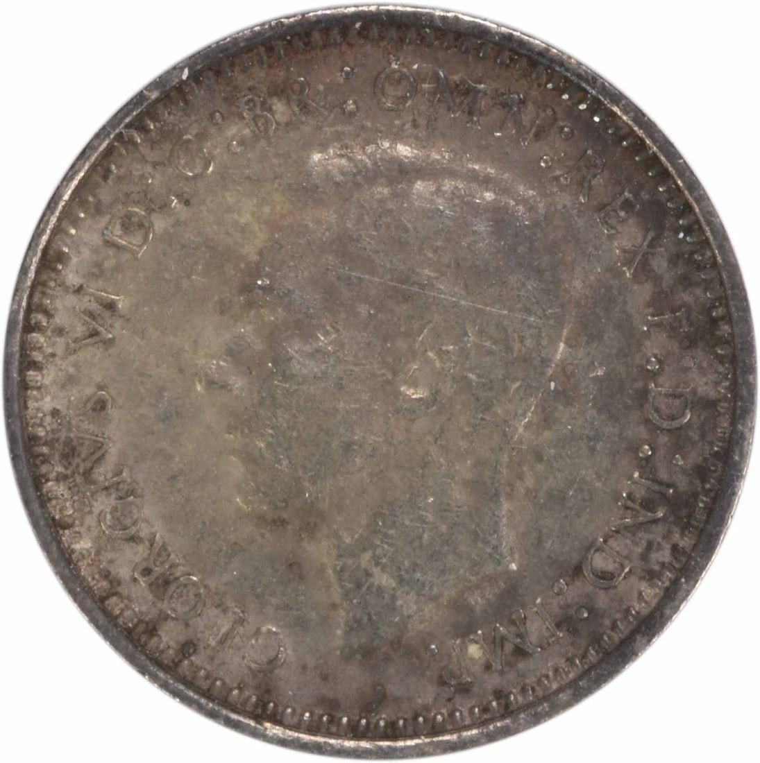 Uncertified 1942 (m) Australian 3 Pence KM37 EF (1 of 2)