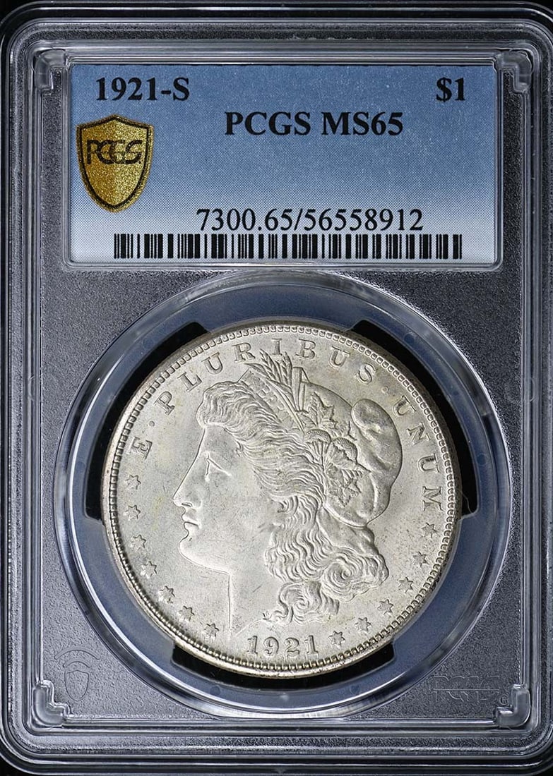 MS65 1921-S $1 Morgan Dollar PCGS (1 of 1)