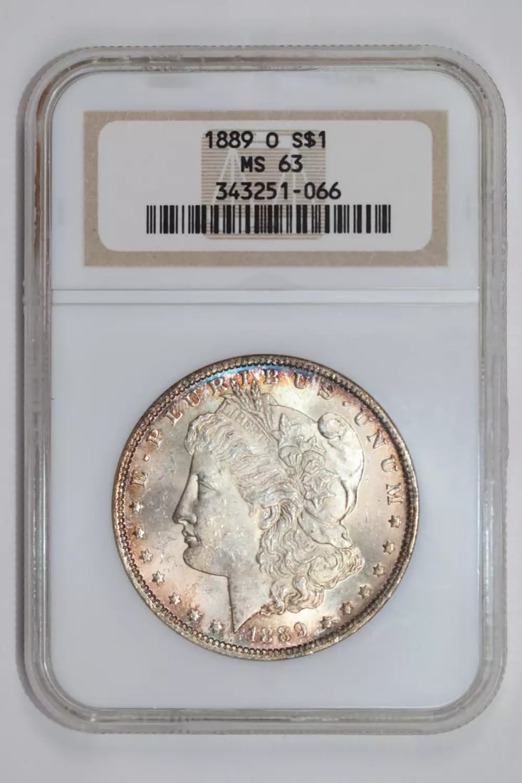 HOLDER 1889-O MORGAN DOLLAR NGC MS63 OLDER (1 of 2)