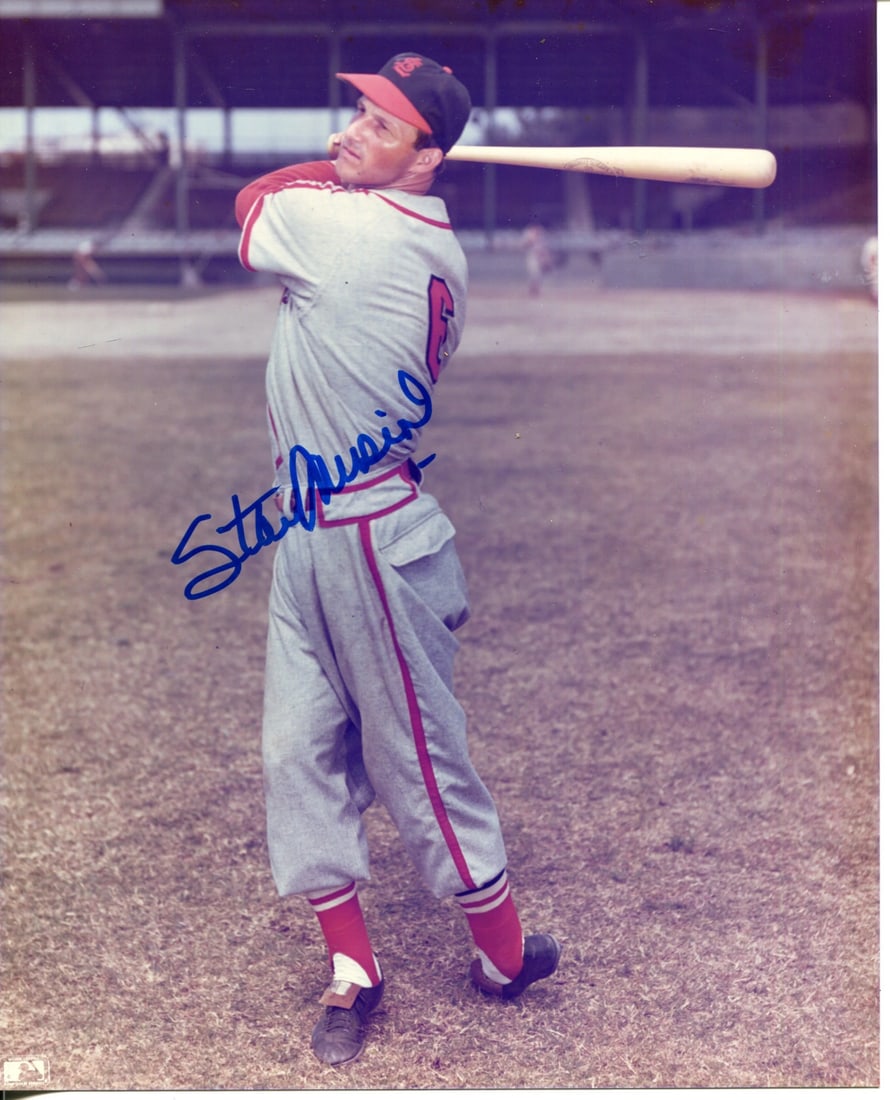 Photo Stan Musial Autographed 8x10 (1 of 1)