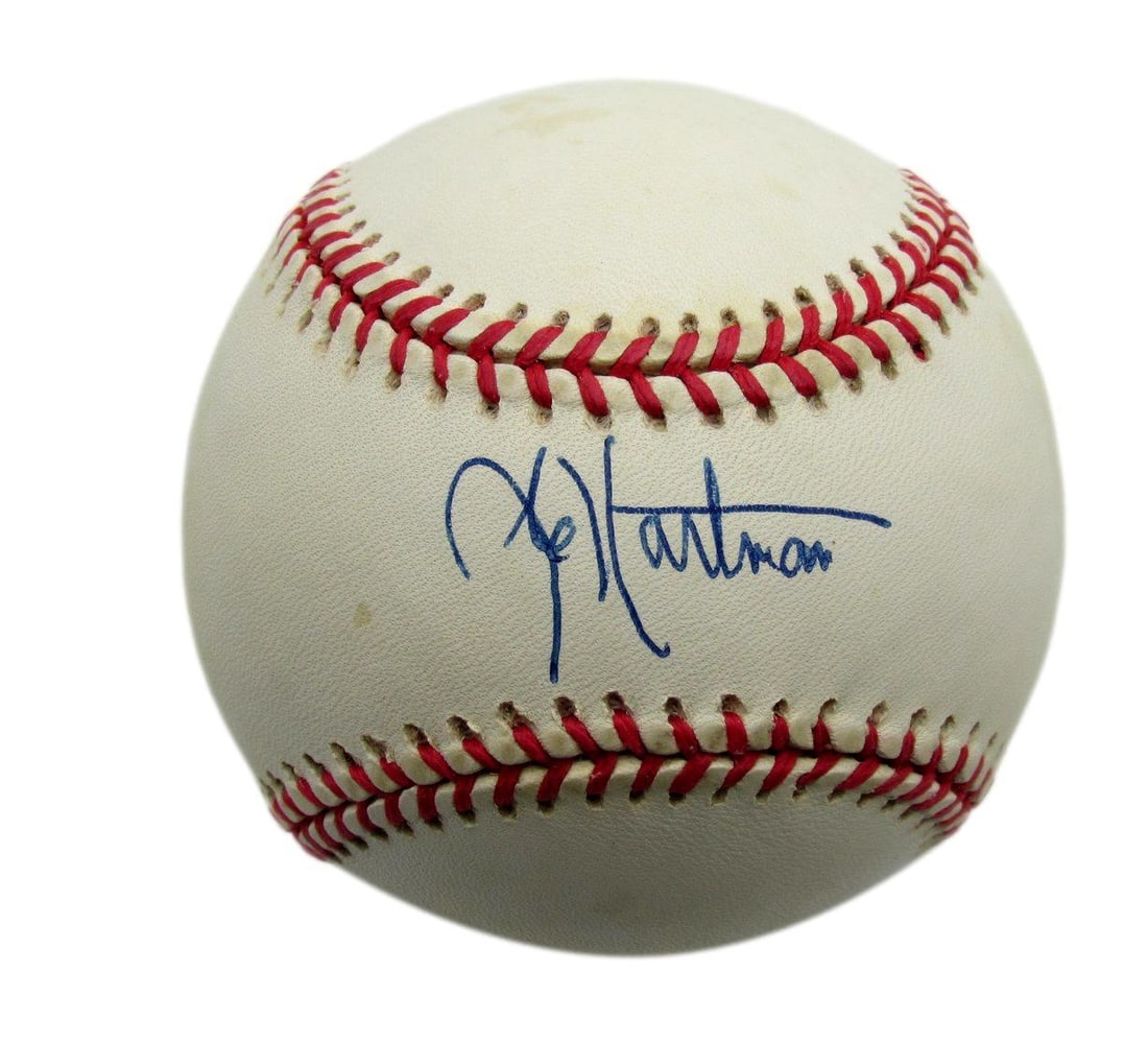 DNA J.C. Hartman Signed OAL Baseball Negro League Kansas City Monarchs PSA/ (1 of 3)