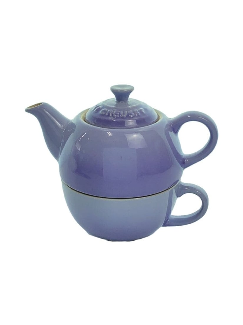 Teaware Le Creuset Tea for One Set 300ml Purple Cup 200ml Stoneware Collectible (1 of 6)