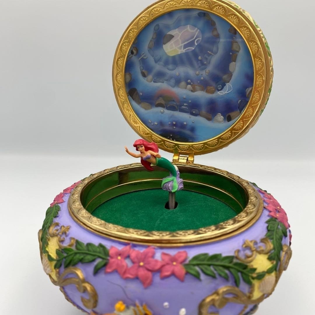 Rare Disney The Little Mermaid Ariel Music Box 1998 Part of Your World: Rare Disney The Little Mermaid Ariel Music Box 1998 Part of Your World This listing features Rare Disney The Little Mermaid Ariel Music Box 1998 Part of Your World. Item specifics are provided below.