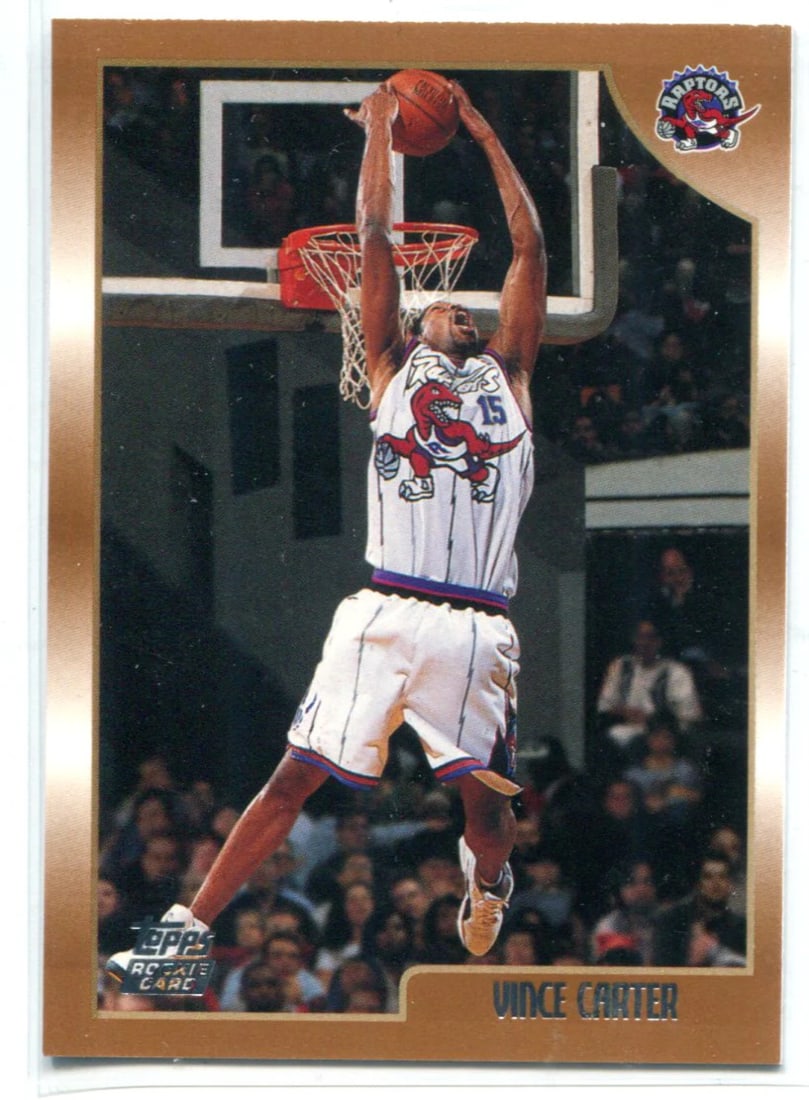 Card Vince Carter 1999 Topps Rookie #199 (1 of 1)