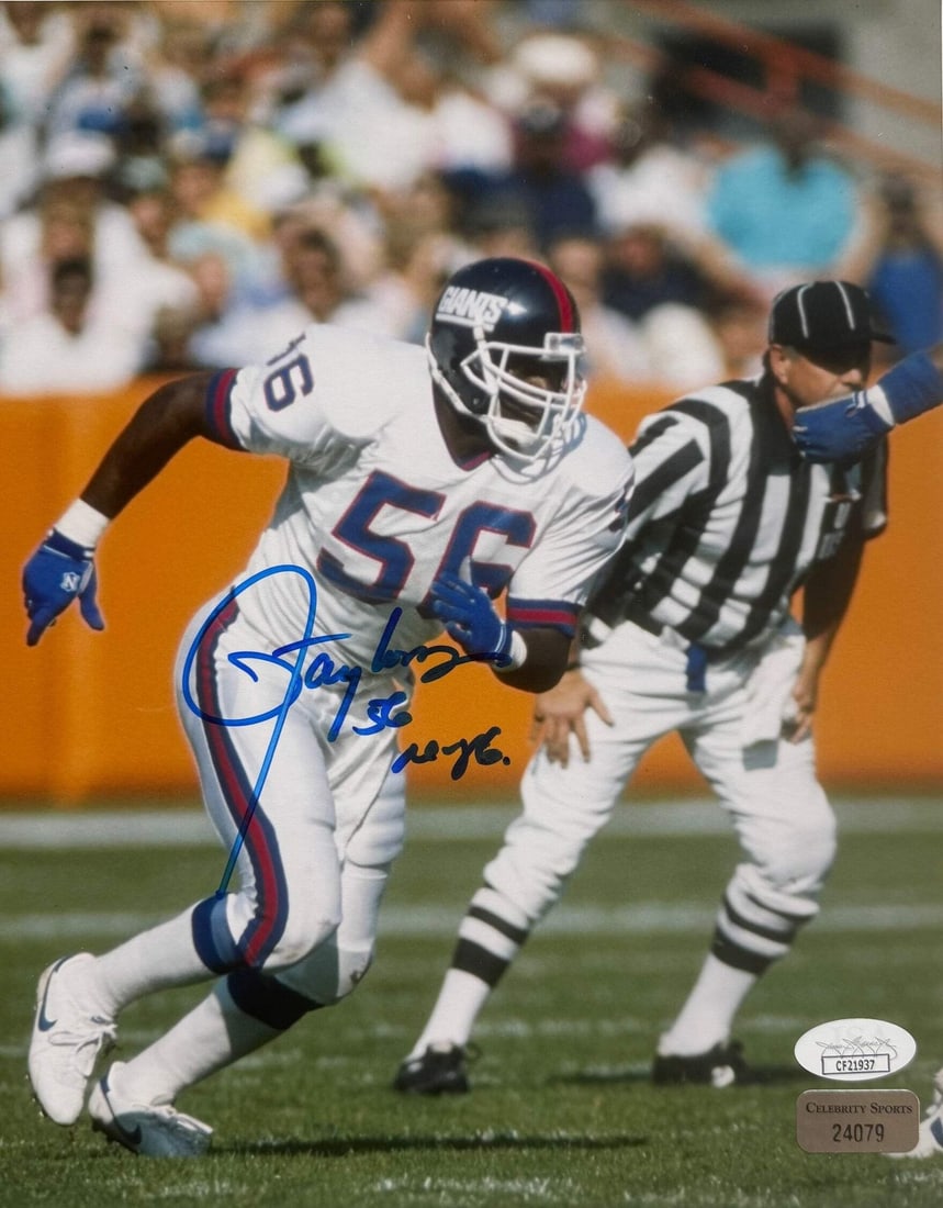 (JSA) Lawrence Taylor Autographed Giants 8x10 Football Photo: (JSA) Lawrence Taylor Autographed Giants 8x10 Football Photo This listing features (JSA) Lawrence Taylor Autographed Giants 8x10 Football Photo. Item specifics are provided below. Item Specifics: