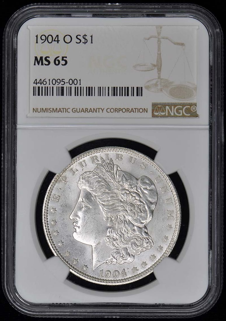 MS65 1904-O Morgan Dollar S$1 NGC (1 of 1)