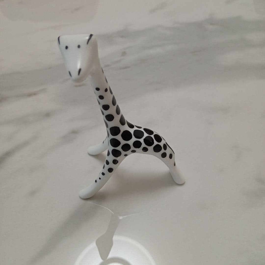 Box Chimielf Cmielow Giraffe Figurine Porcelain Pottery Animal Collectible No (1 of 5)