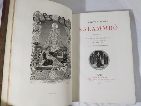Ferroud Limited 600 - 1900 Salammbo Flaubert - Rochegrosse Etchings - 2 Vol: Ferroud Limited 600 - 1900 Salammbo Flaubert - Rochegrosse Etchings - 2 Vol This listing features Ferroud Limited 600 - 1900 Salammbo Flaubert - Rochegrosse Etchings - 2 Vol. Item specifics are provid