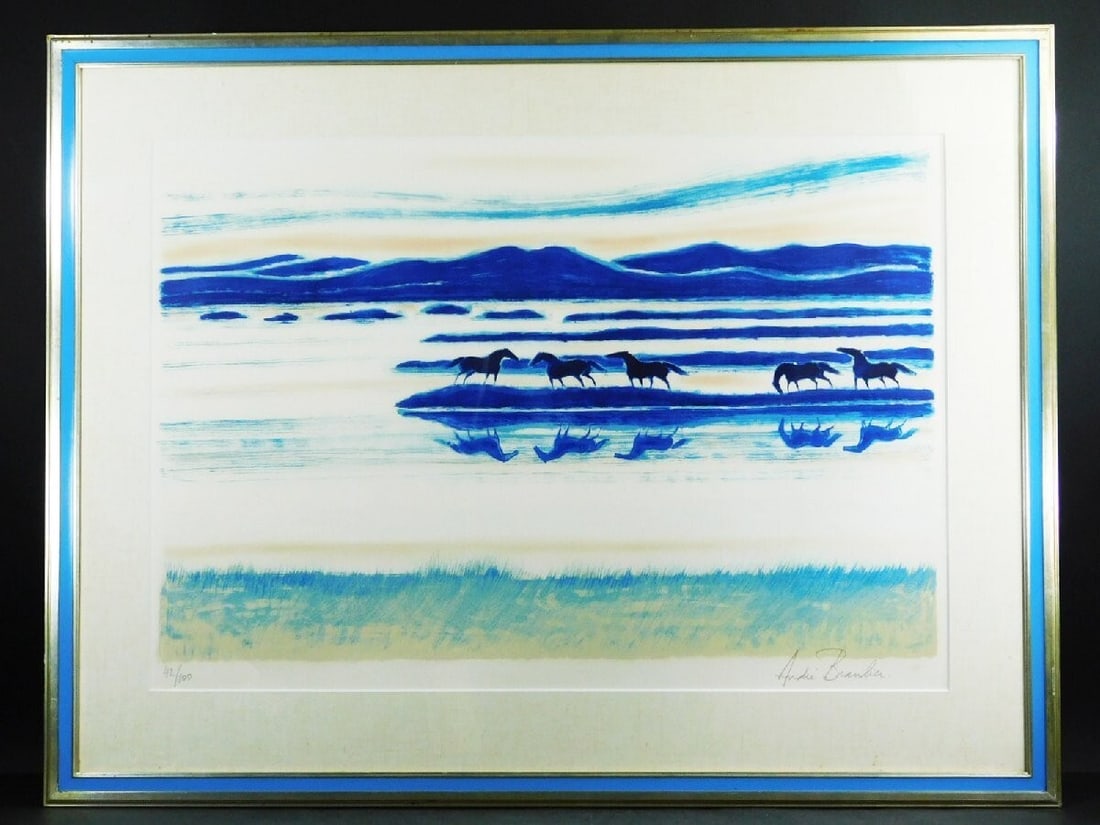 Art Andre Brasilier Ireland's Twilight Lithograph Signed Limited Edition Framed: Art Andre Brasilier Ireland's Twilight Lithograph Signed Limited Edition Framed This listing features Art Andre Brasilier Ireland's Twilight Lithograph Signed Limited Edition Framed. Item specifics ar