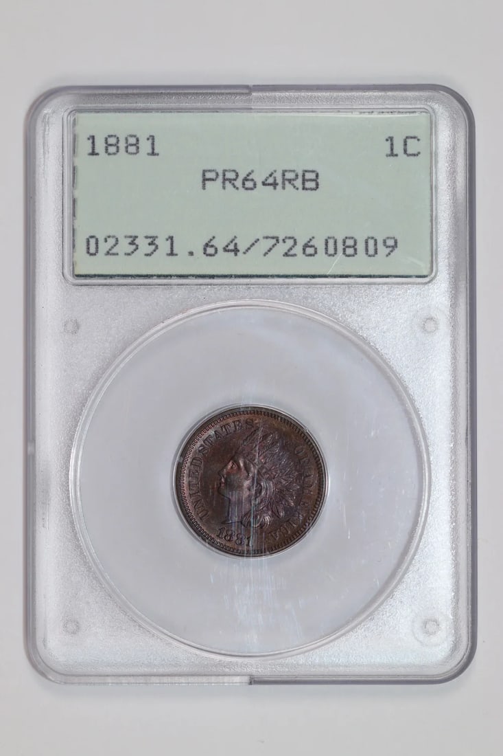 OGH 1881 PROOF INDIAN HEAD CENT PCGS PR64 RB RATTLER: OGH 1881 PROOF INDIAN HEAD CENT PCGS PR64 RB RATTLER This listing features OGH 1881 PROOF INDIAN HEAD CENT PCGS PR64 RB RATTLER. Item specifics are provided below. Item Specifics: Certification: PCGS