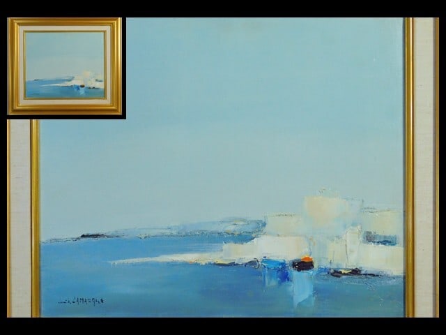 Framed Louis Lamarque Original Oil Painting "Sicily Landscapes" Signed: Framed Louis Lamarque Original Oil Painting "Sicily Landscapes" Signed This listing features Framed Louis Lamarque Original Oil Painting "Sicily Landscapes" Signed. Item specifics are provided below.