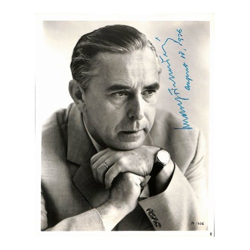 187817 Rudolph Firkusny Pianist d.1994 Signed/ Autographed 8x10 B&W Photo JSA (1 of 2)