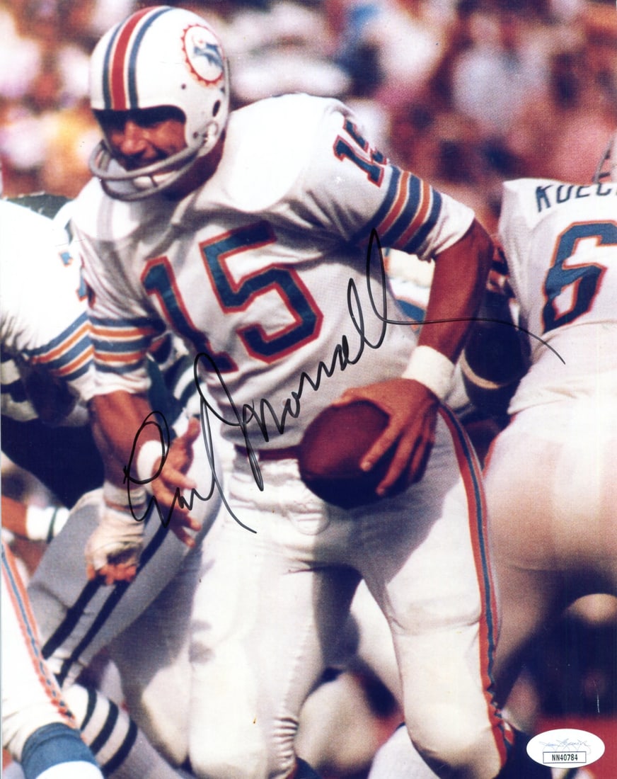 (JSA) Earl Morrall Autographed 8x10 Photo (1 of 2)