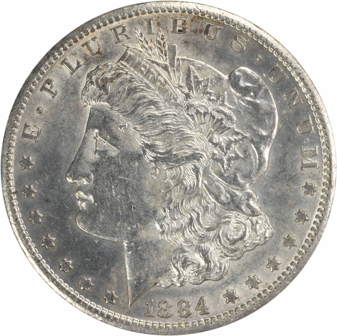 Uncertified 1884-CC Morgan Silver Dollar AU Slider: Uncertified 1884-CC Morgan Silver Dollar AU Slider This listing features Uncertified 1884-CC Morgan Silver Dollar AU Slider. Item specifics are provided below. Item Specifics: Country Of Origin: Unite