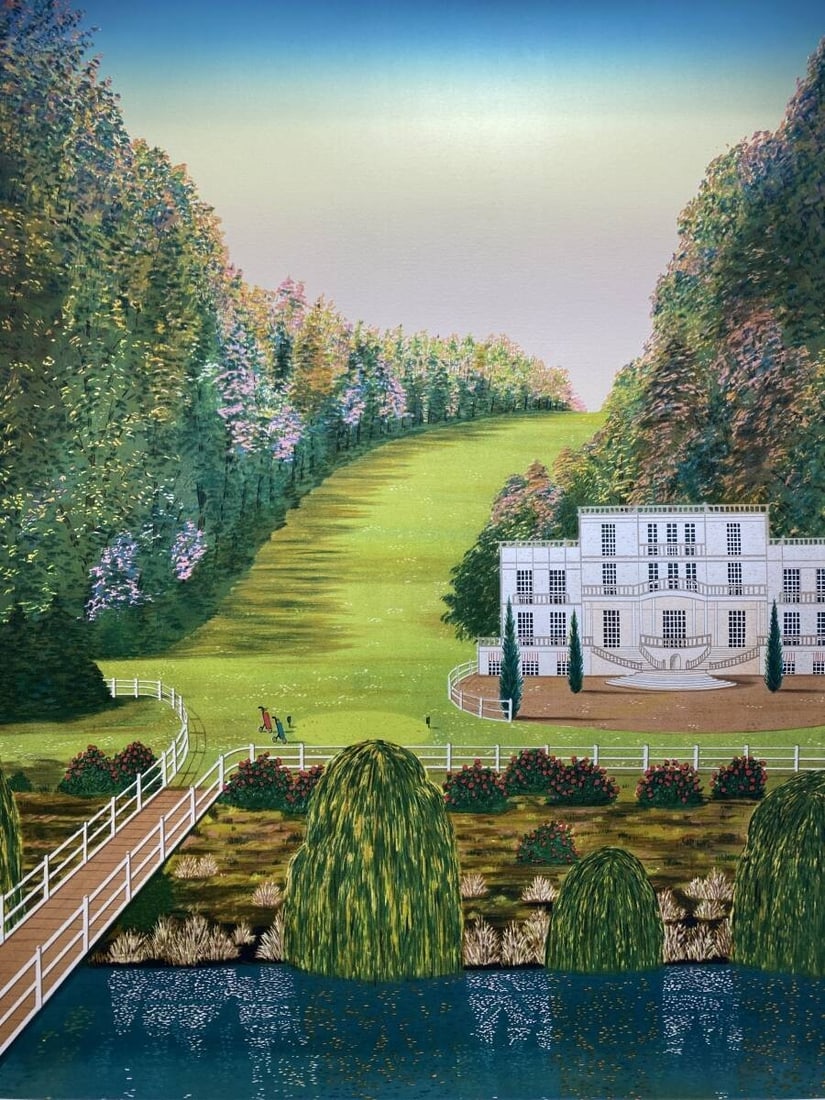 Art Fanch Ledan Golf Course Lithograph Signed Edition 72/ 100 Sheet only Vintage: Art Fanch Ledan Golf Course Lithograph Signed Edition 72/ 100 Sheet only Vintage This listing features Art Fanch Ledan Golf Course Lithograph Signed Edition 72/ 100 Sheet only Vintage. Item specifics