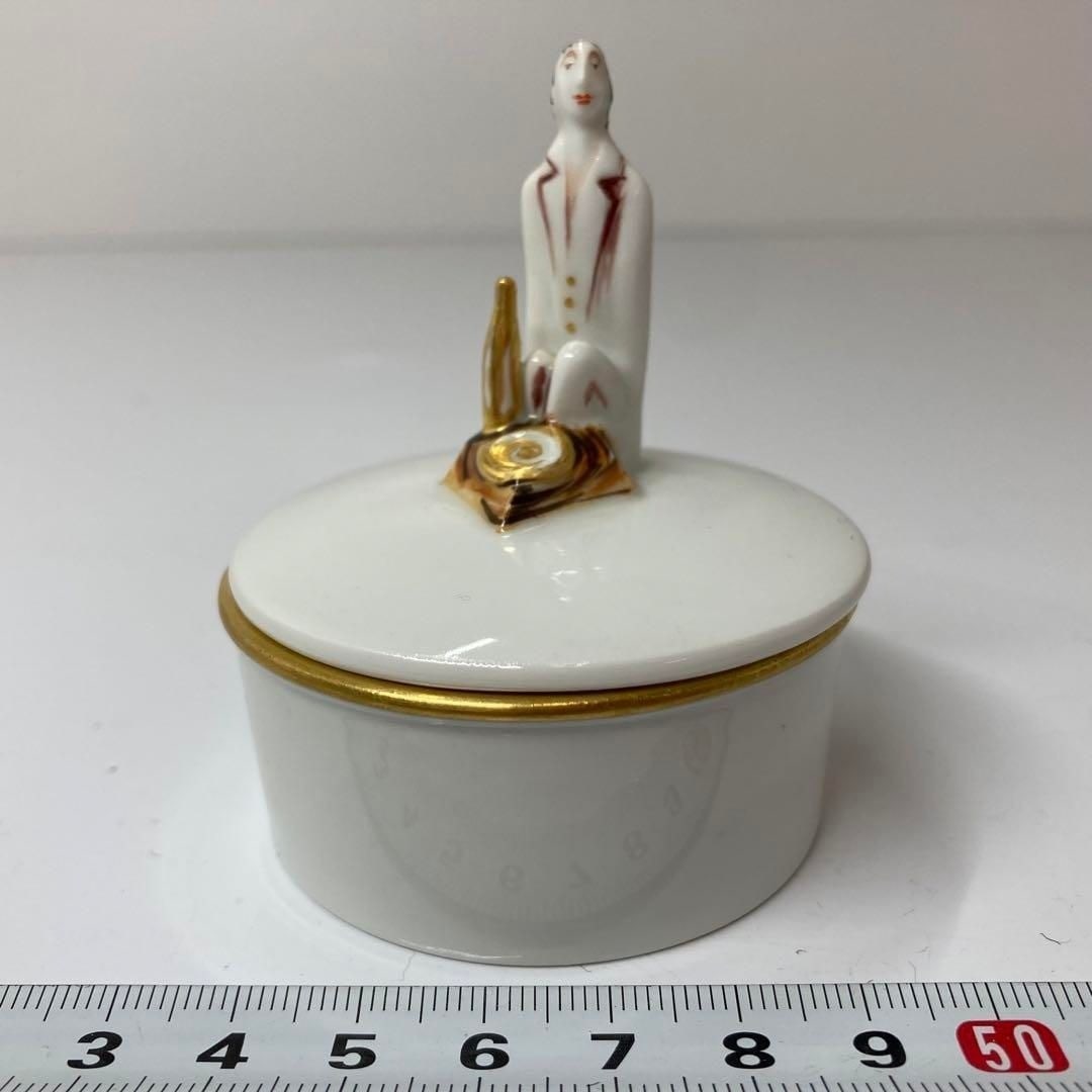 Germany Meissen Figurine Bonbon Tauch Accessory Case Porcelain Collectible (1 of 14)