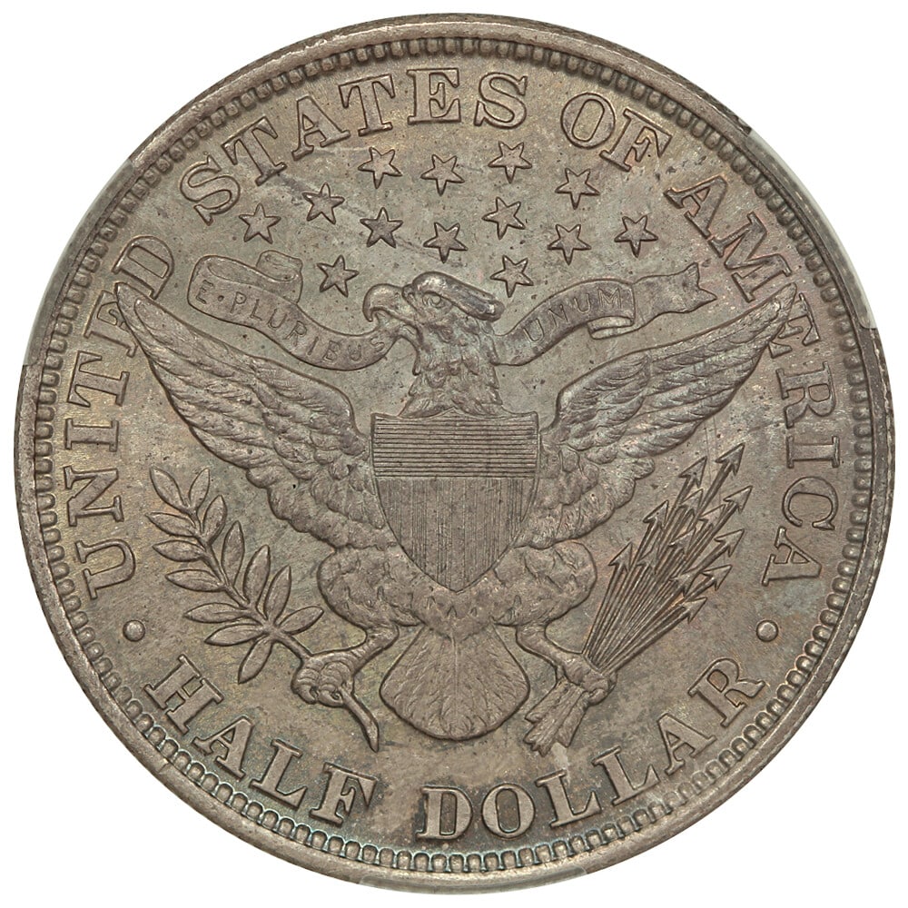 MS66+ 1892 50C CACG - 4