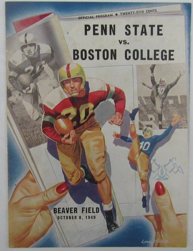 137600 1949 Penn State Nittany Lions vs Boston College Football Program: 137600 1949 Penn State Nittany Lions vs Boston College Football Program This listing features 137600 1949 Penn State Nittany Lions vs Boston College Football Program. Item specifics are provided below