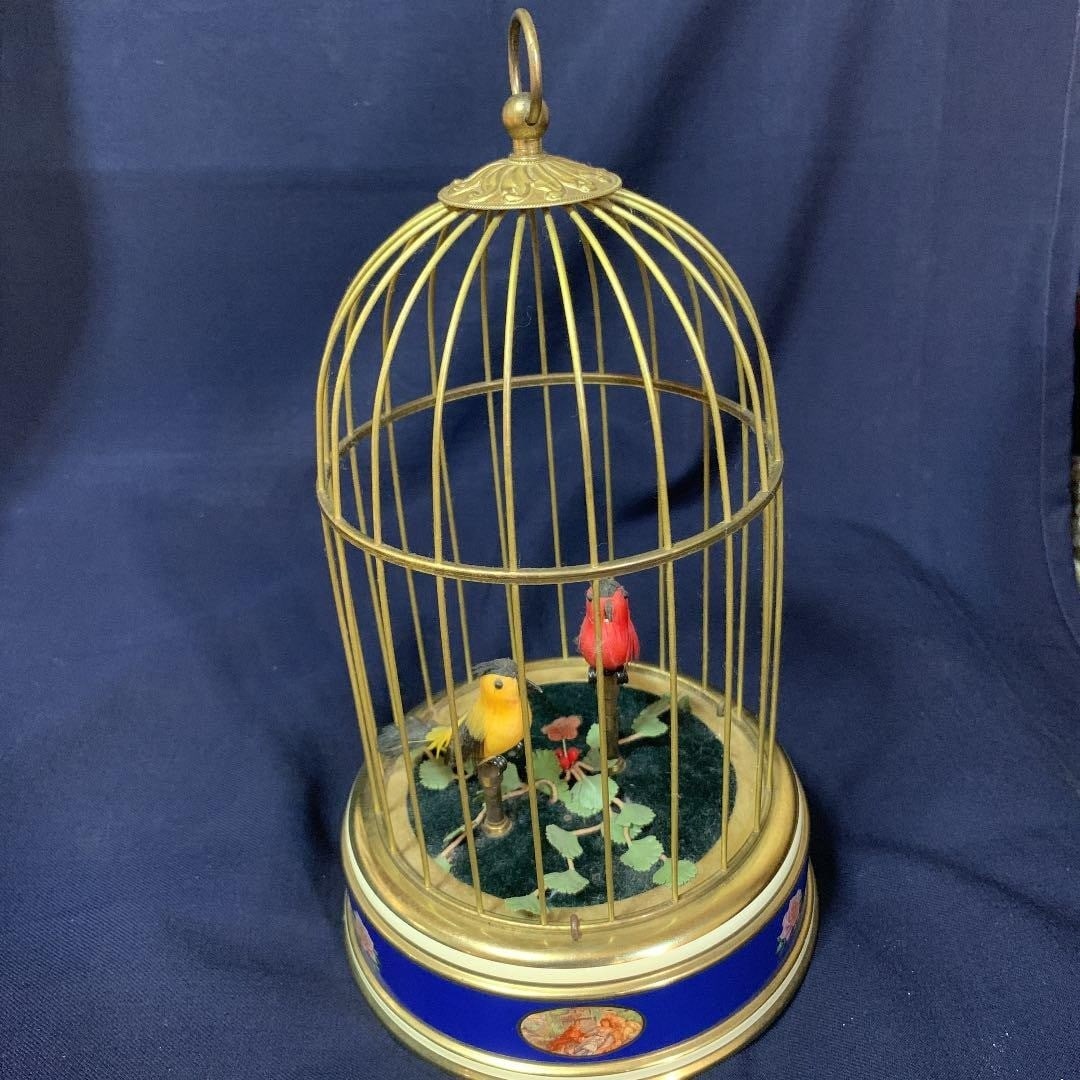 Working Vintage REUGE Bird Music Box Automaton Swiss Made Rare Collectible (1 of 5)