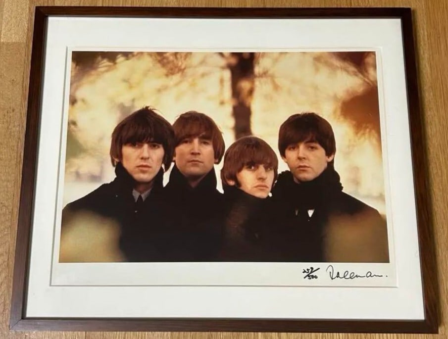 Framed The Beatles/ Robert Freeman "For Sale" Signed Original Photograph Print (1 of 6)