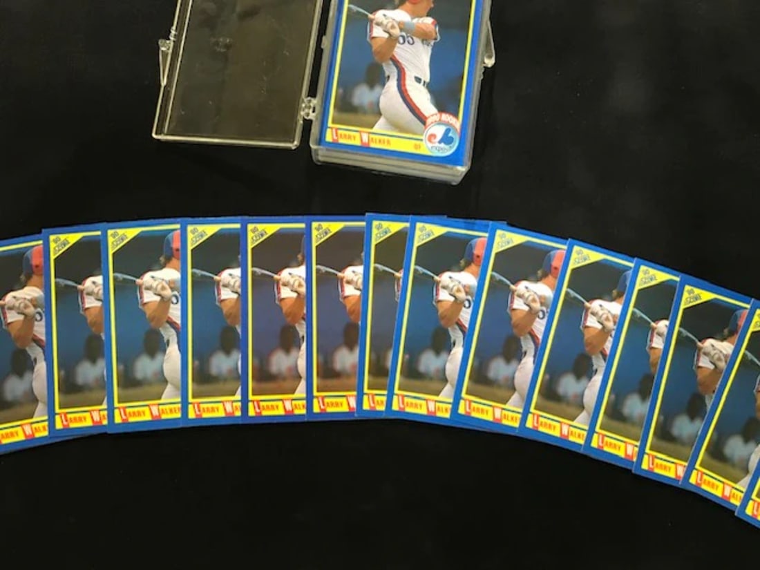 Lot Larry Walker Unsigned 1990 Score investment: Lot Larry Walker Unsigned 1990 Score investment This listing features Lot Larry Walker Unsigned 1990 Score investment. Item specifics are provided below. Item Specifics: 50 Rookies of the card