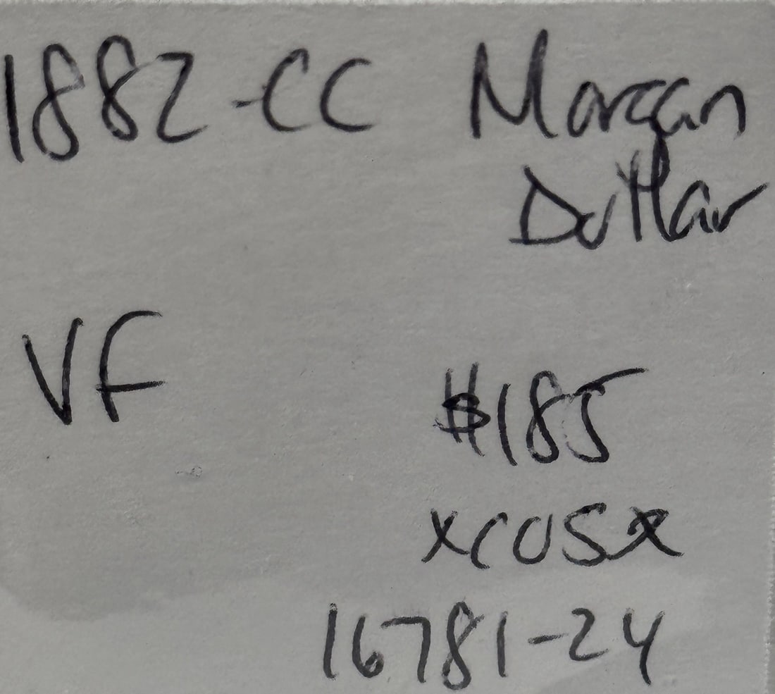 VF 1882-CC MORGAN DOLLAR - 3