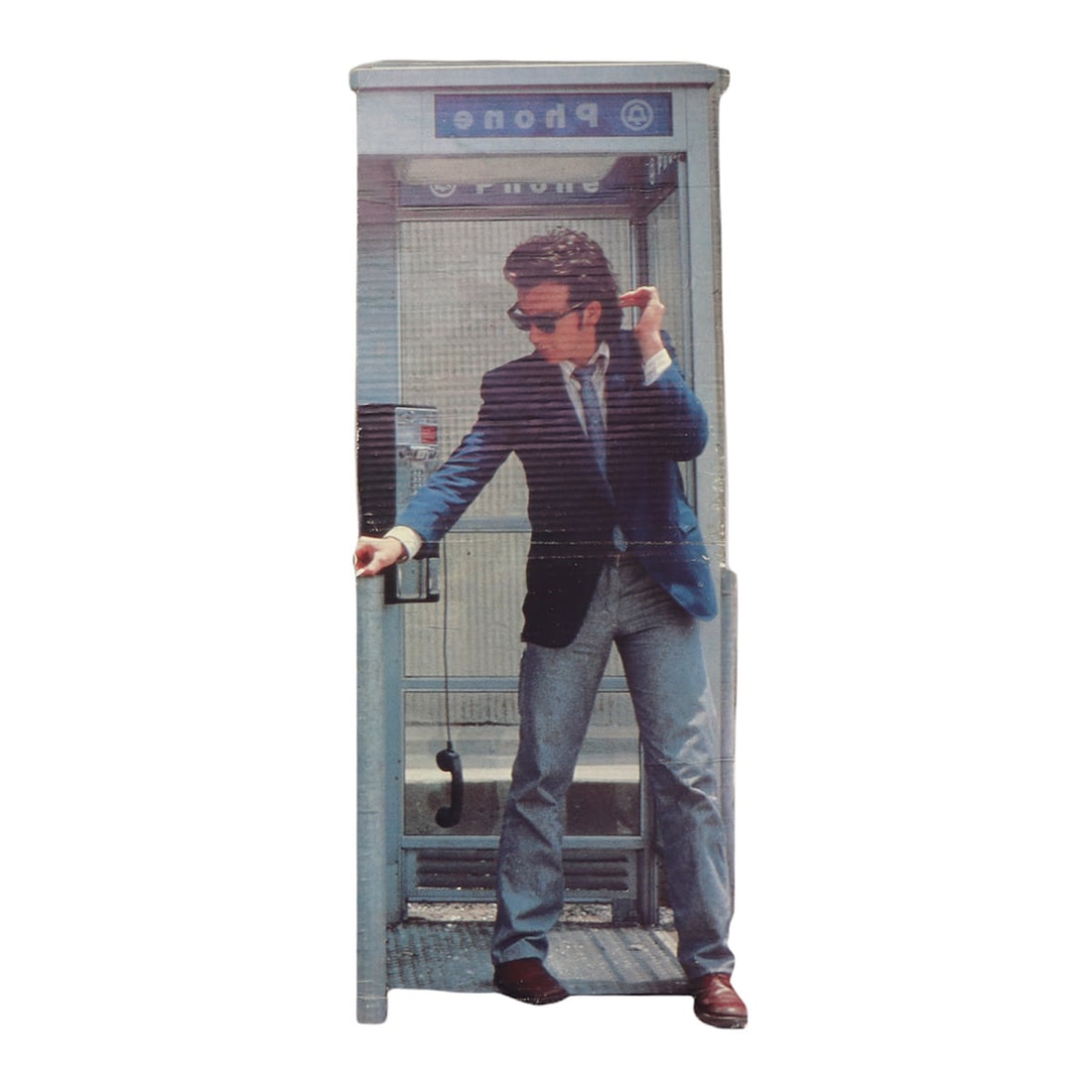 Display 1980s Elvis Costello Taking Liberties Cardboard (1 of 2)