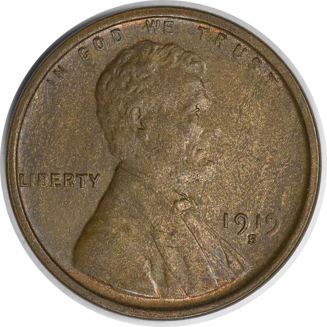 Uncertified 1919-S Lincoln Cent Choice BU (1 of 2)